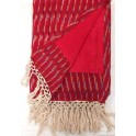 IKAT Kikoi Serviette Rouge
