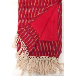 IKAT Kikoi Serviette Rouge