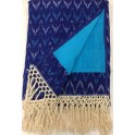 IKAT Kikoi Serviette Bleu