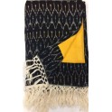 IKAT Kikoi Serviette Bleu 